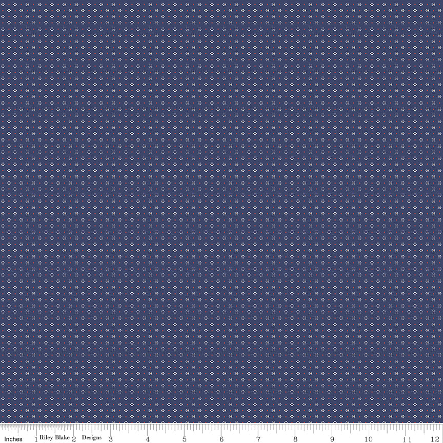 Always in Season - Sprinkles Navy - C15102-NAVY