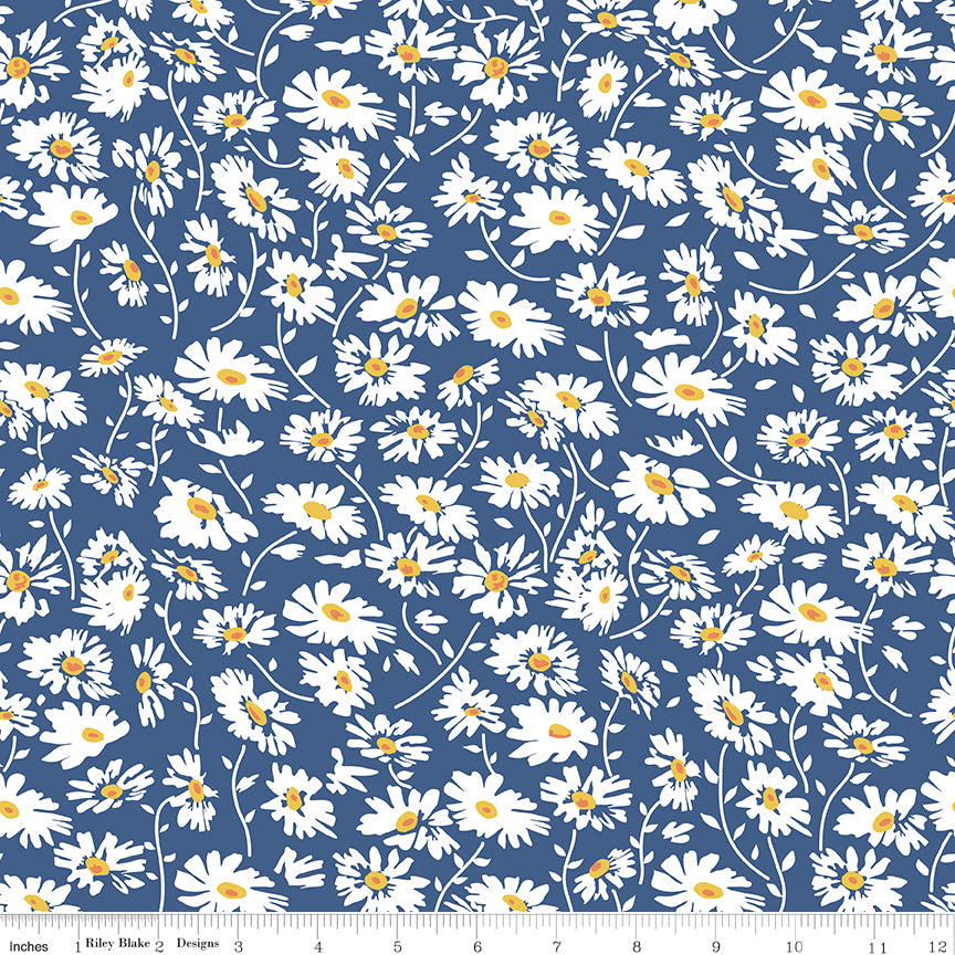 Always in Season - Daisy Navy - C15104-NAVY