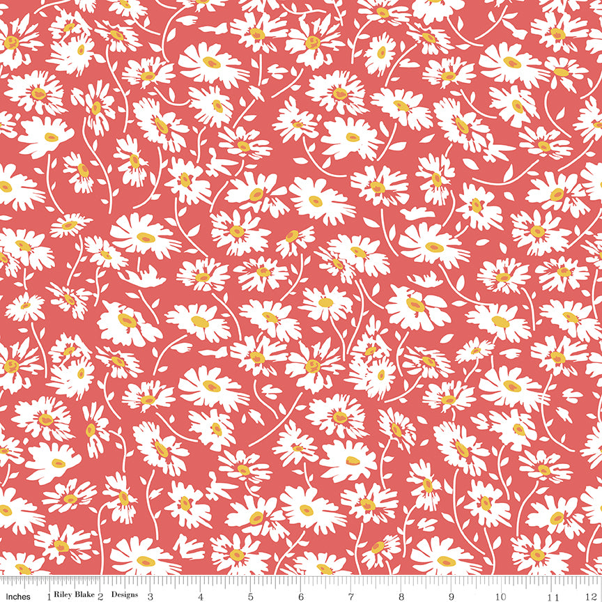 Always in Season - Daisy Red - C15104-RED