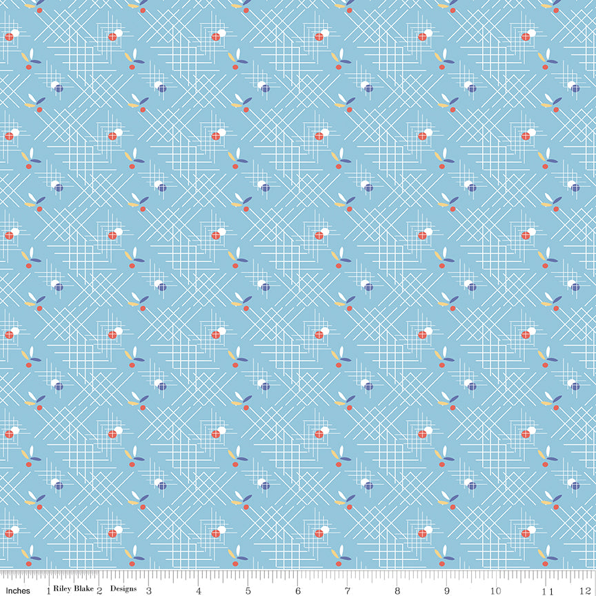 Always in Season - Criss-Cross Sky - C15106-SKY
