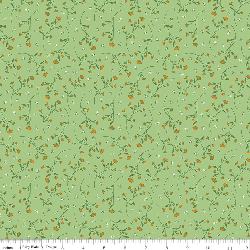 Melody - Vines Grass - C15144-GRASS