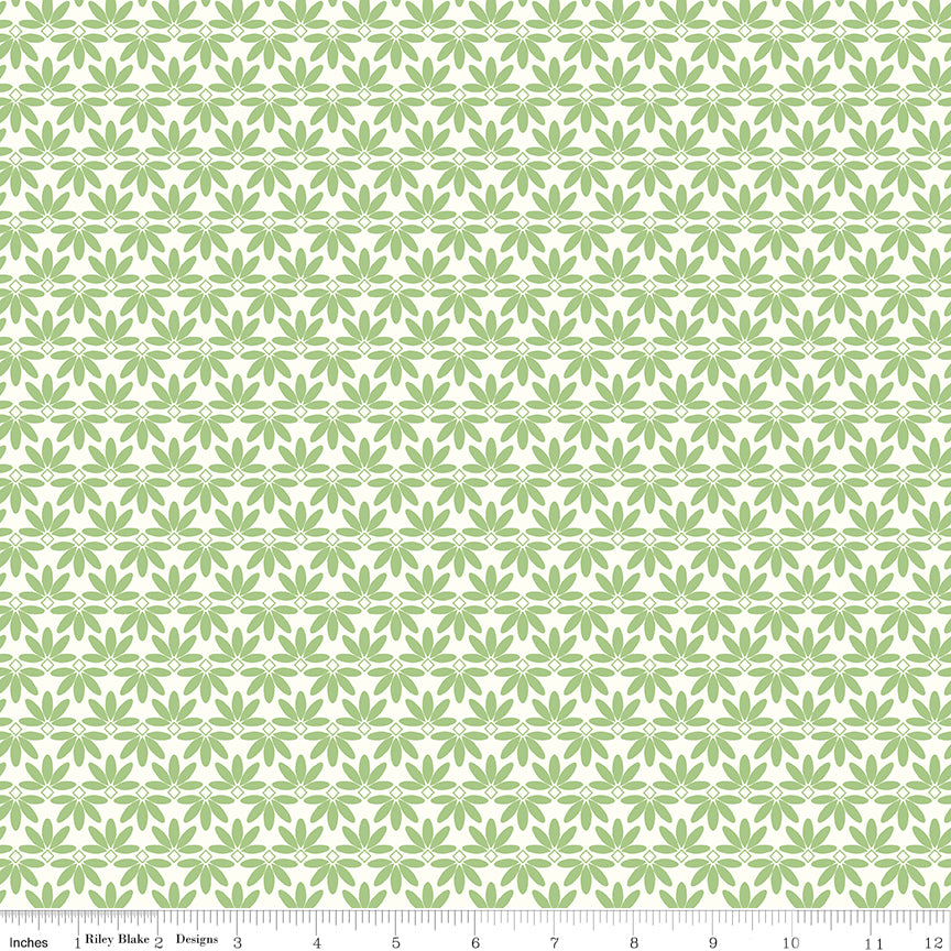 Melody - Deco Leaves Grass - C15145-GRASS