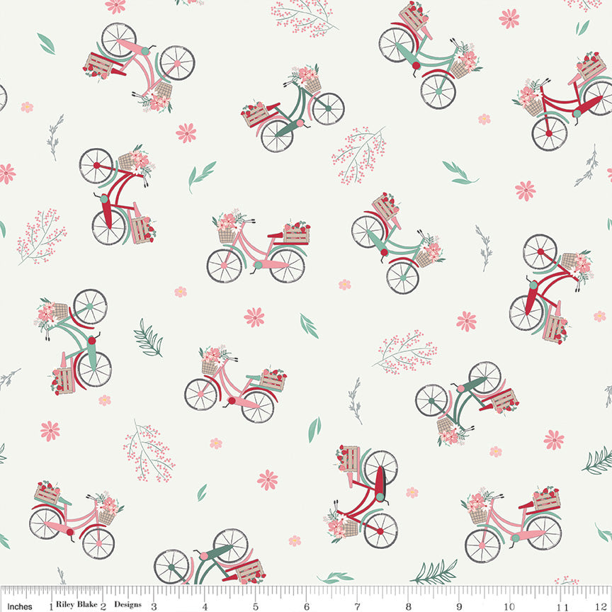 Berry Market - Bicycles Sand Dollar - C15741-SANDDOLLAR