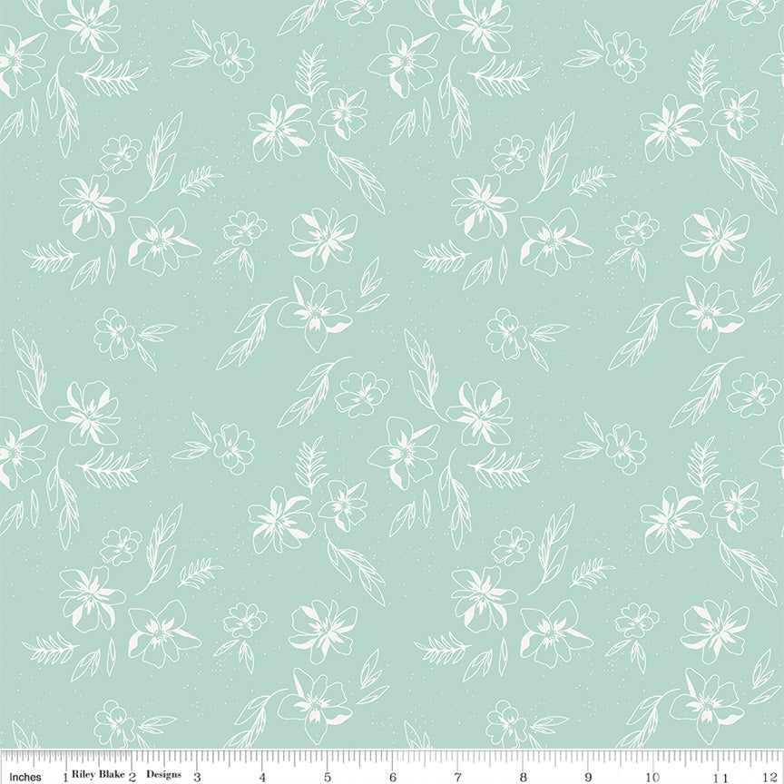 Berry Market - Sketches Mint - C15743-MINT