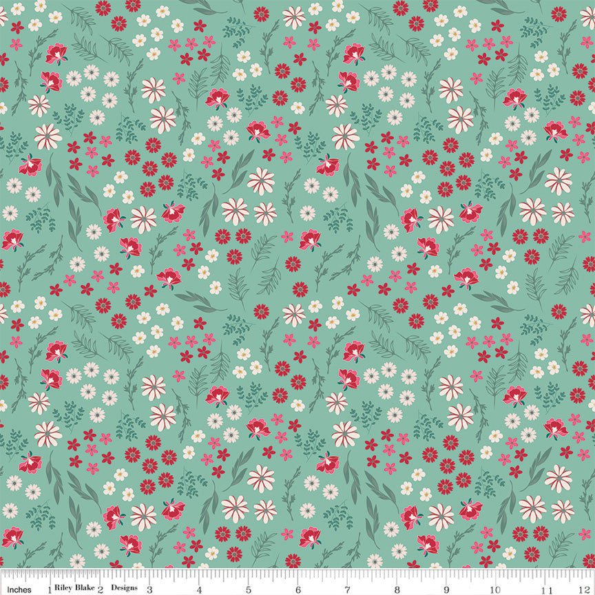 Berry Market - Bouquets Scrubs - C15744-SCRUBS