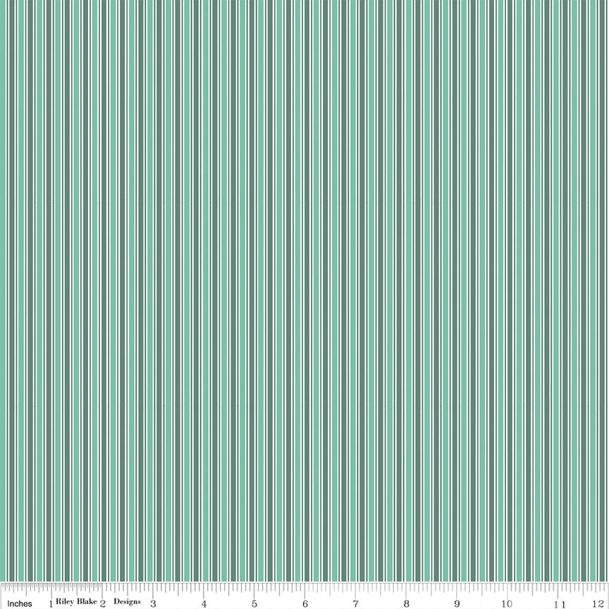 Berry Market - Stripes Sea Glass - C15745-SEAGLASS