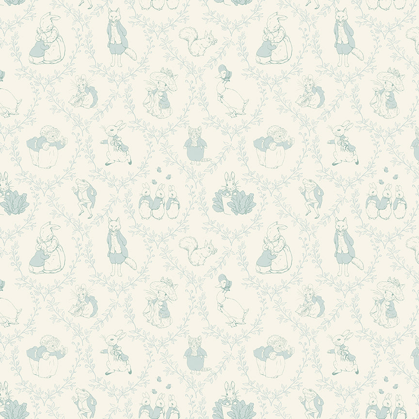 Peter Rabbit & Friends Toile Cloud - C15863-CLOUD