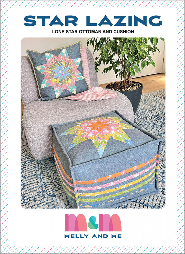 Star Lazing Ottoman Pattern - CAMM194