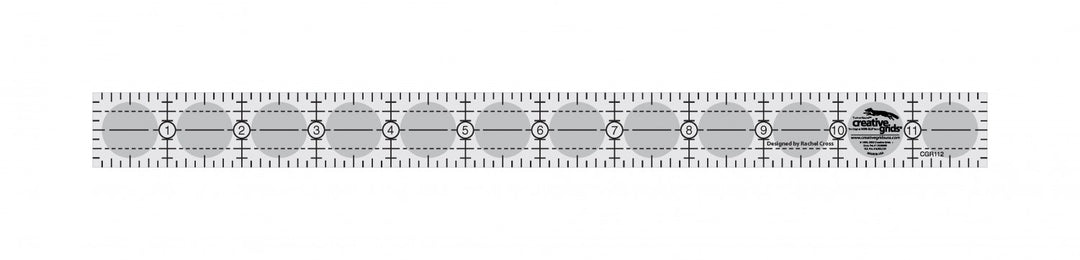 Creative Grids Quilt Ruler 1in x 12in - CGR112