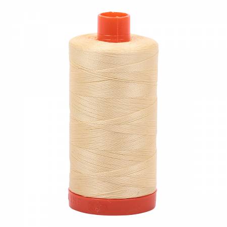 Mako Cotton Thread Solid 50wt 1422yds - Champagne - A1050-2105