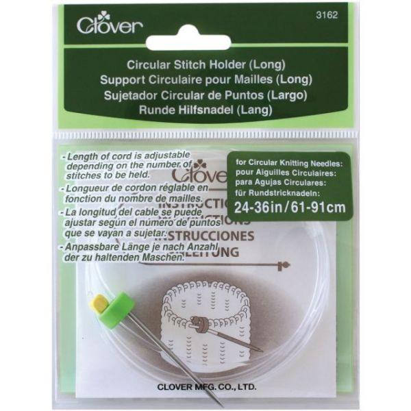 circular stitch holder (long) by Clover Needlecraft