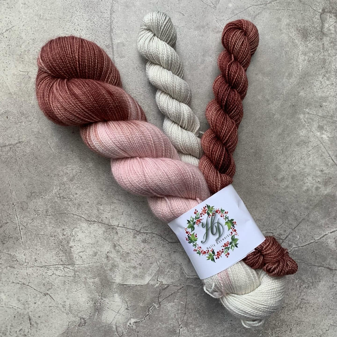 Bennet Sisters Sock Set - Pine Twist
