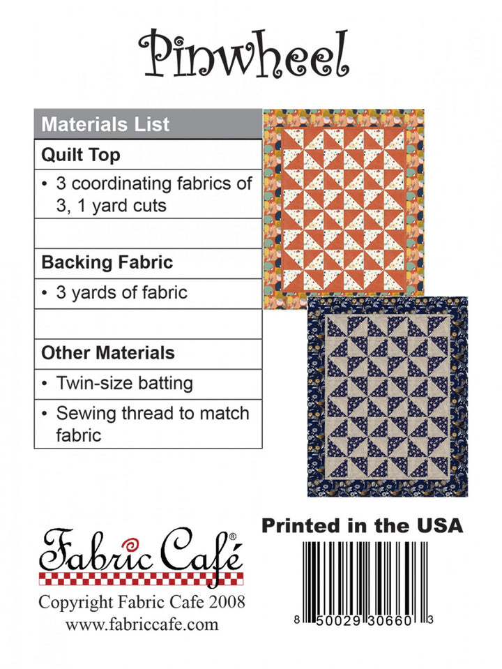 Pinwheel Individual Pattern - FC090826-01