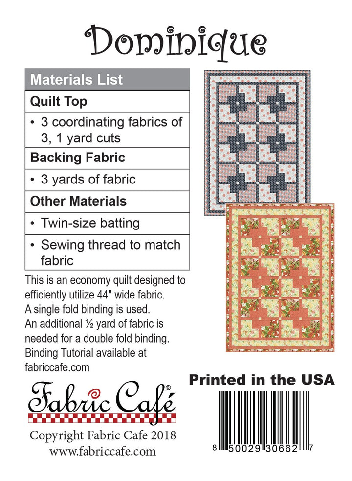 Dominique Individual Pattern - FC091825-01