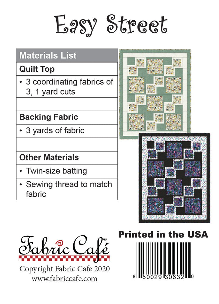 Easy Street Pattern -  FC092023-01