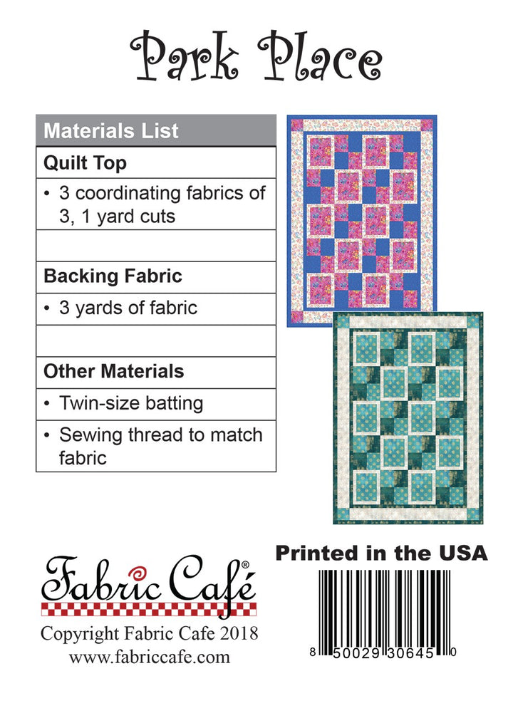 Park Place Pattern - FC092128-01