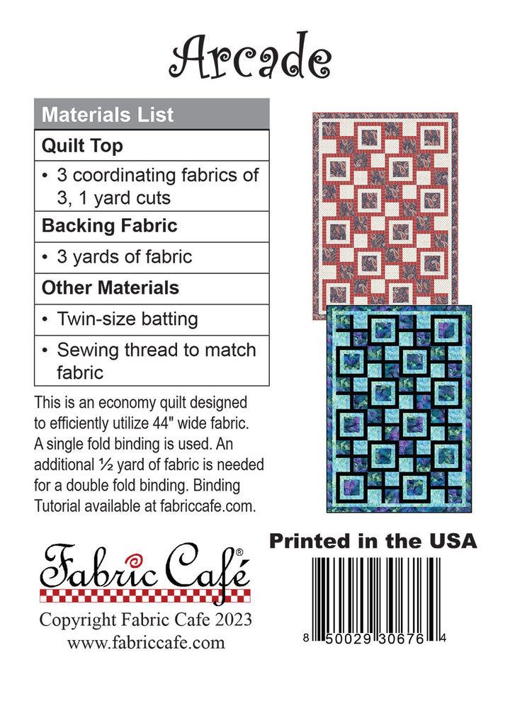 Arcade Individual Pattern - FC092322-01
