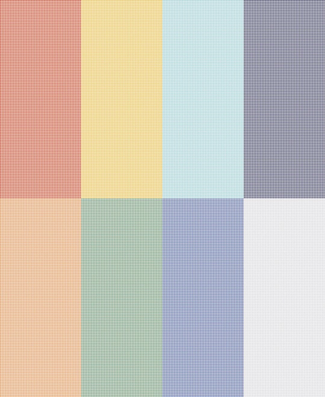 Always in Season - Gingham Fat Eighth Panel Multi - FEP15112-MULTI