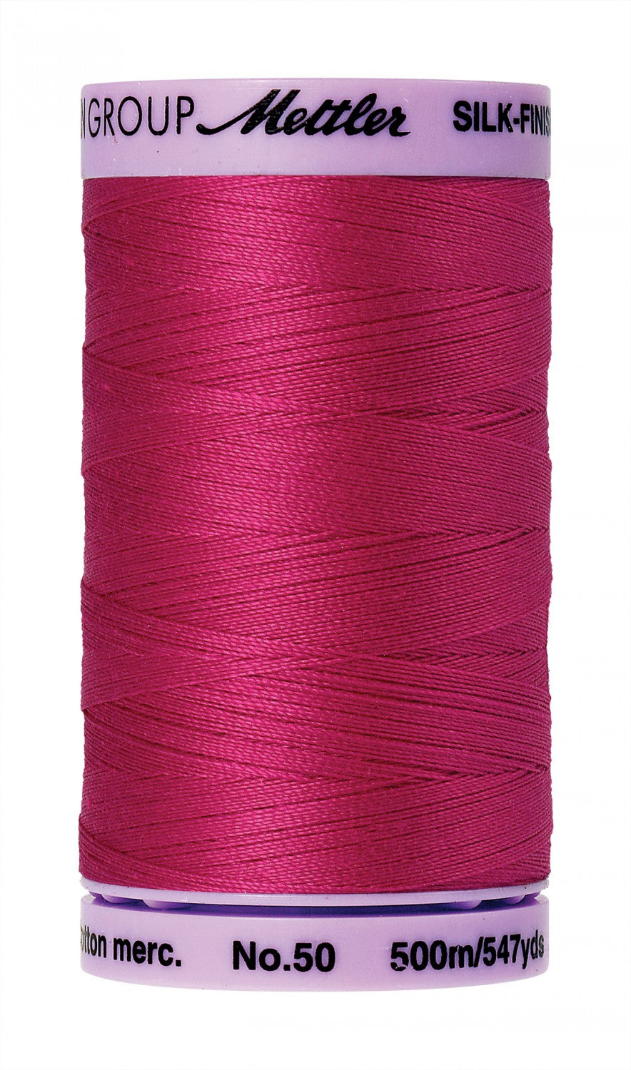 Silk Finish 50wt Cotton Thread 547yd - Fuschia - 9104-1421