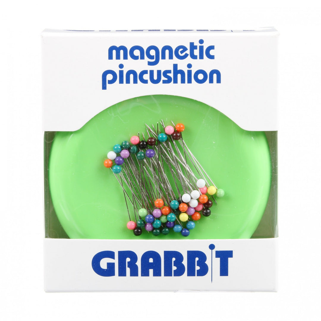 Grabbit Magnetic Pincushion Lime - GRABITLIME