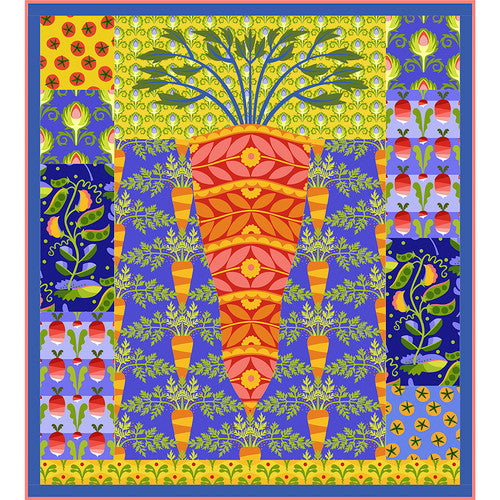 Pre-Order - Vegetable Patch - Gigantic Carrot Wall Hanging Kit - KIT2QTJS.CARROT