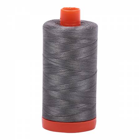 Mako Cotton Thread Solid 50wt 1422yds - Grey Smoke - A1050-5004