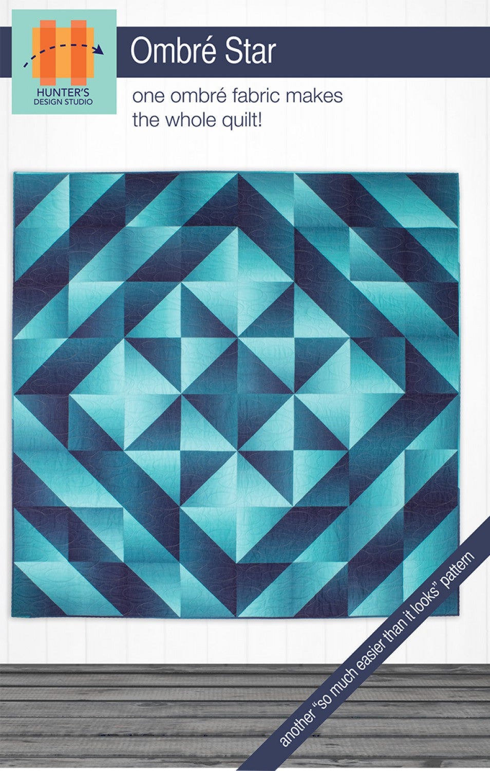 Ombre Star Pattern - HDS054