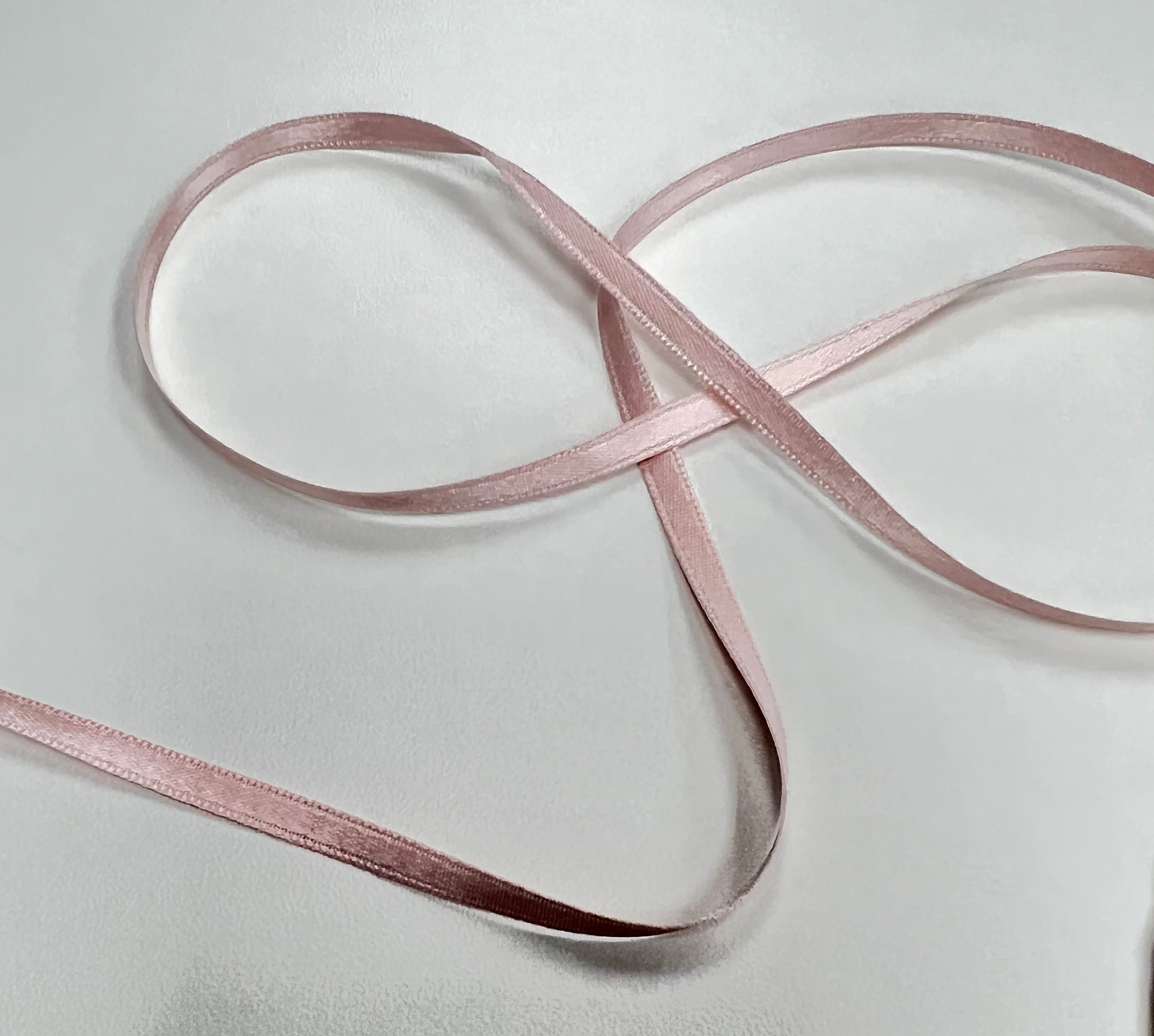 Double Faced Silk Satin Ribbon - 4mm