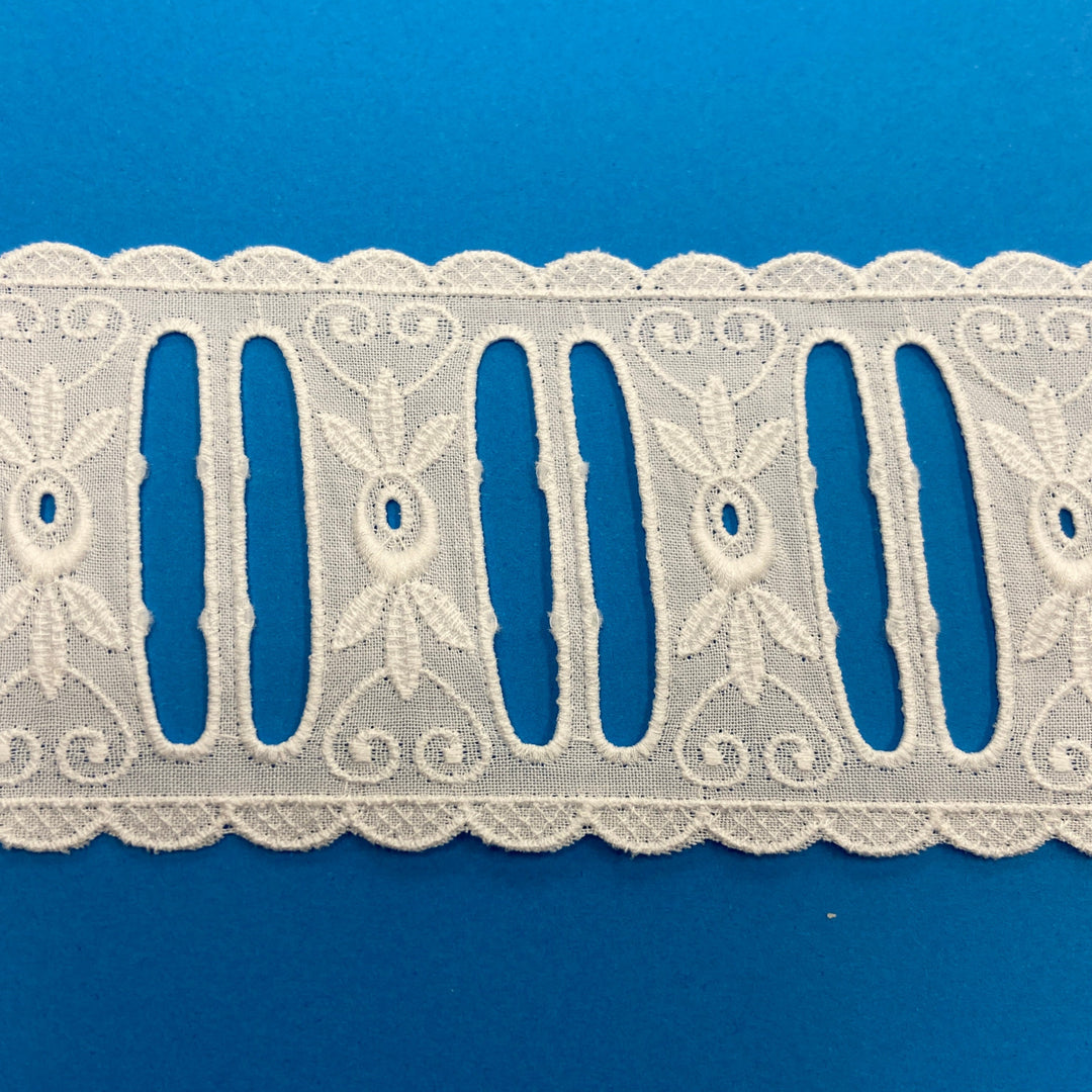 Swiss Beading - White - 80016