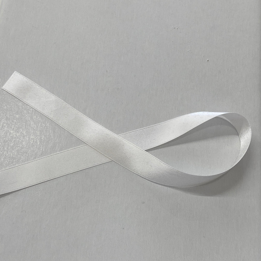 Double Faced Polyester Ribbon 12mm - #1