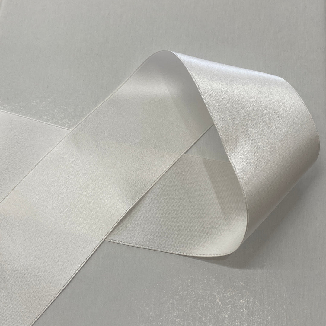 Double Faced Silk Satin Ribbon - 50mm - #1