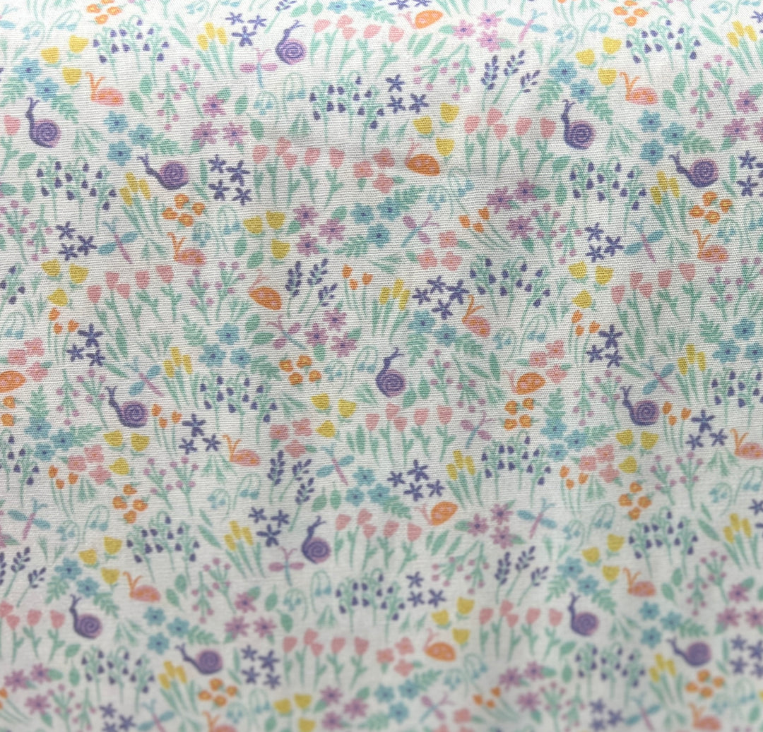 Pink, Blue, and Yellow Floral - #2631