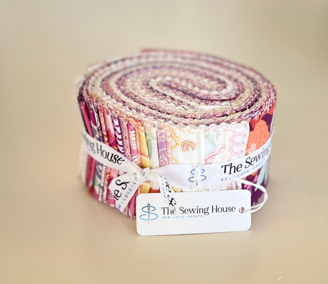 Pink and Purple Jelly Roll