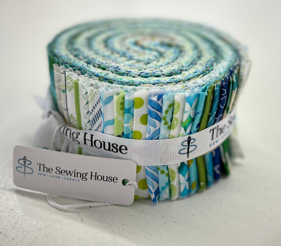 Blue and Green Jelly Roll