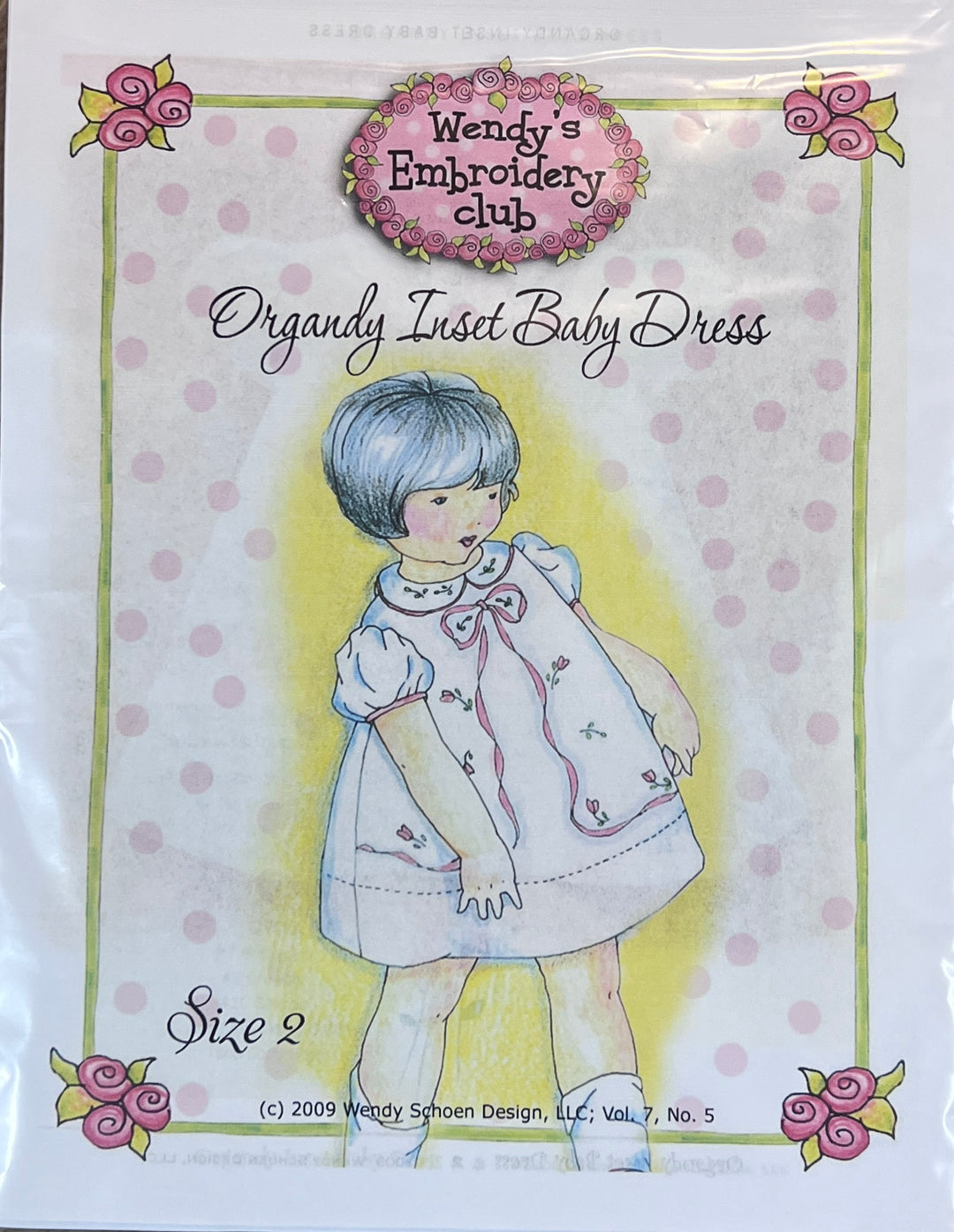 Organdy Inset Baby Dress - Petite Poche