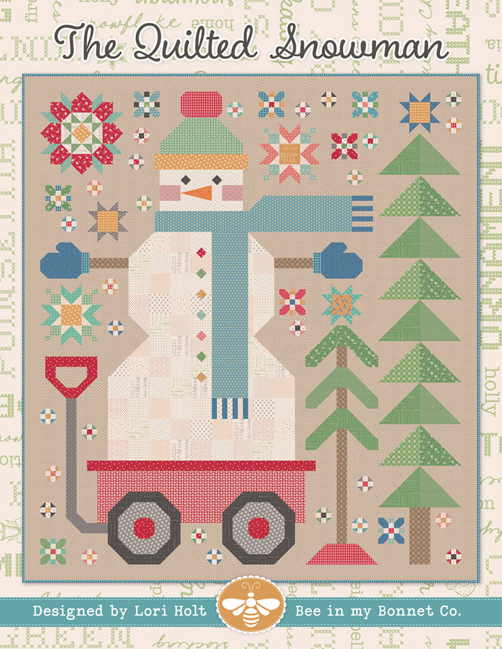 The Quilted Snowman Pattern - ISE-285