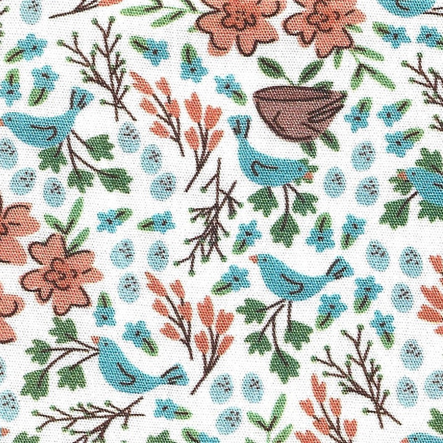 Spring Floral and Birds #2702