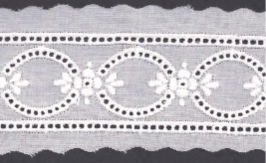 Swiss Insertion - White- 100022