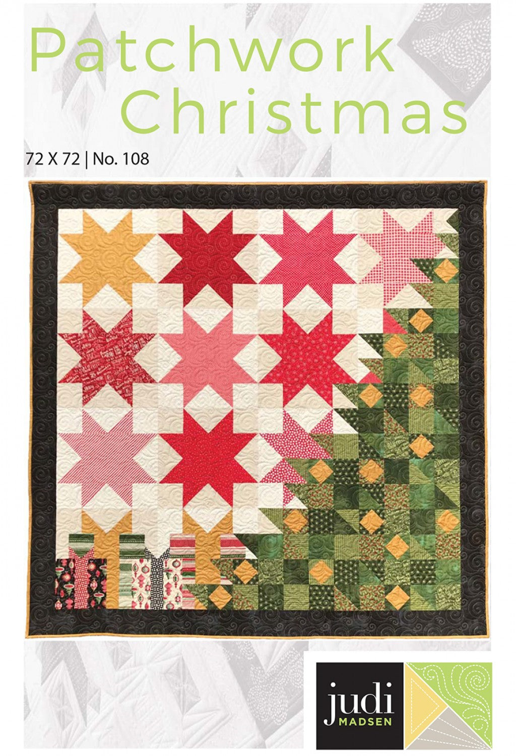Patchwork Christmas Quilt Pattern - JMP-108