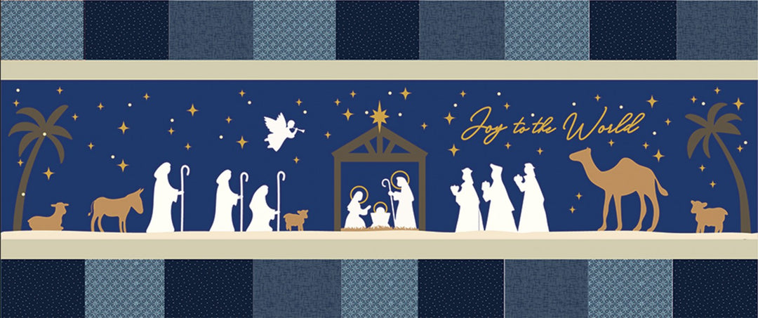 Nativity Bench Pillow Pattern - KD5127