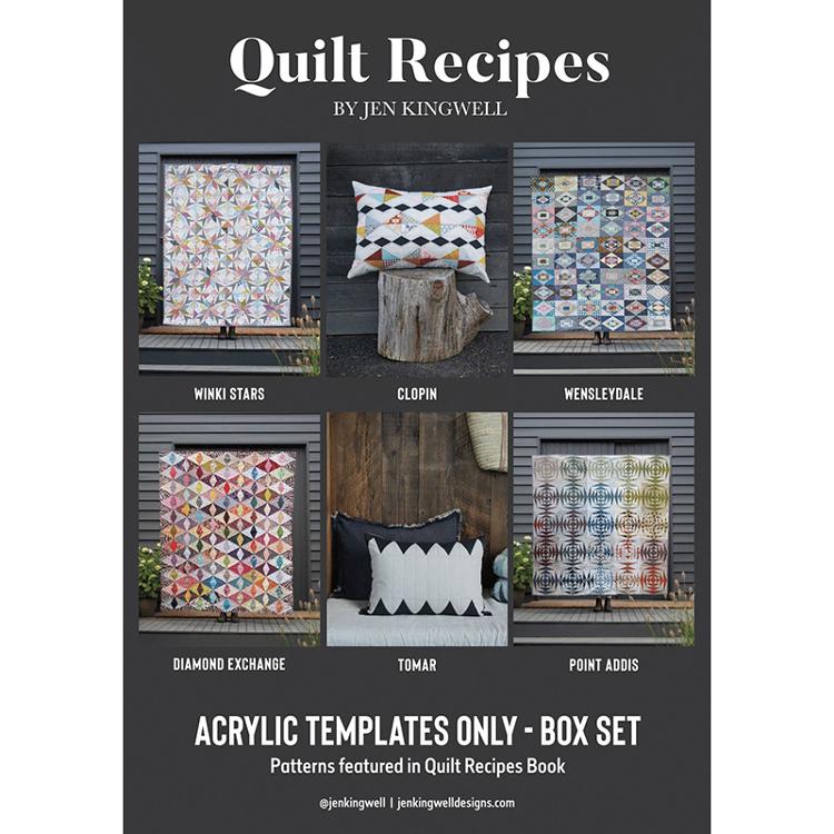 Quilt Recipes Complete Template - JKD 8793 - Jen Kingwell Designs
