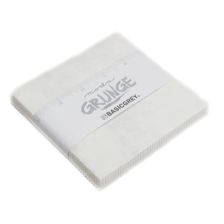 Grunge Basics White Paper Charm Pack - 30150PP 101