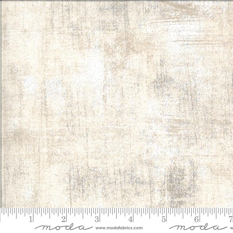 Cream fabric with hints of white and grey
