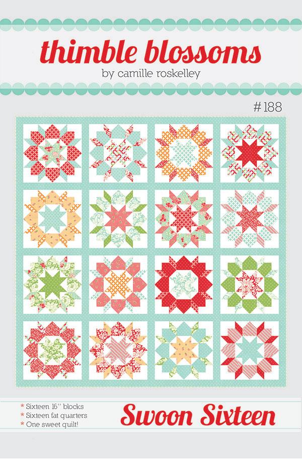 Swoon Sixteen Pattern - TB 188 - Thimble Blossoms