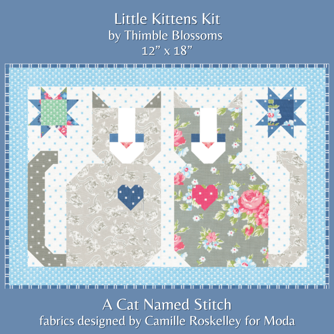 Pre-Order Little Kittens Quilt Kit