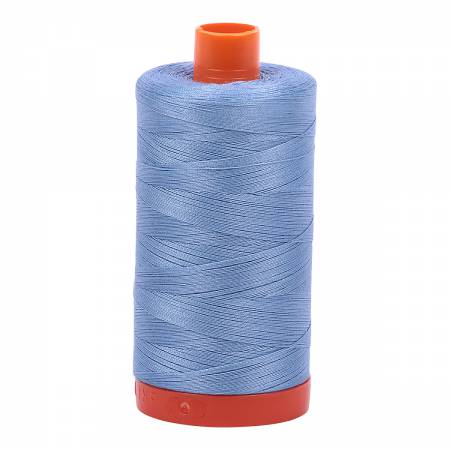 Mako Cotton Thread Solid 50wt 1422yds - Light Delft Blue - A1050-2720