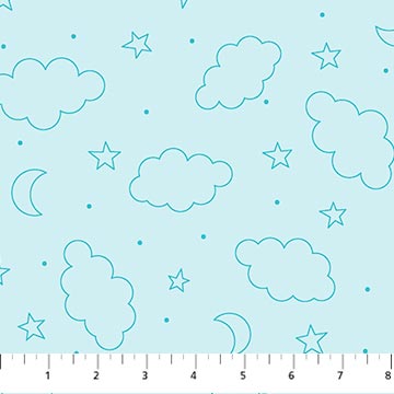 Aqua Dreamtime (Minky) - MK10386-60 -