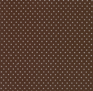 Chocolate With White Dots  - #1259