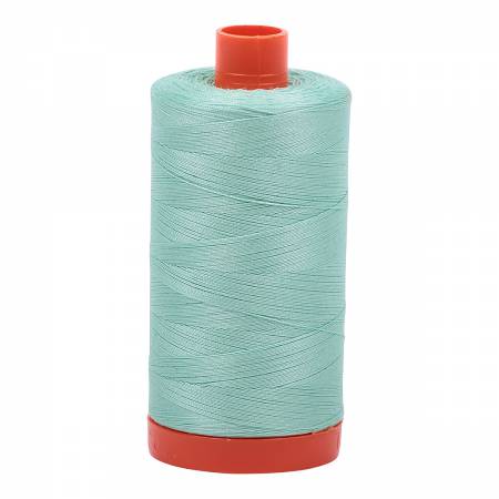 Mako Cotton Thread Solid 50wt 1422yds - Medium Mint - A1050-2835