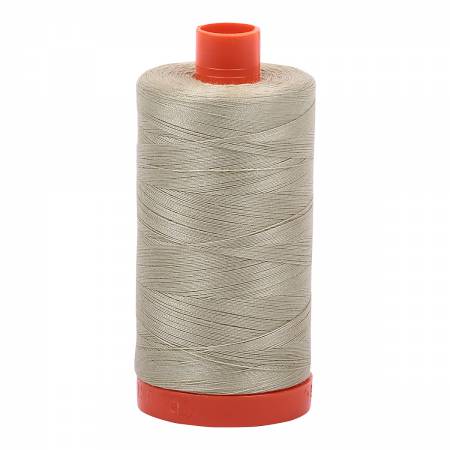 Mako Cotton Thread Solid 50wt 1422yds - Light Military Green - A1050-5020